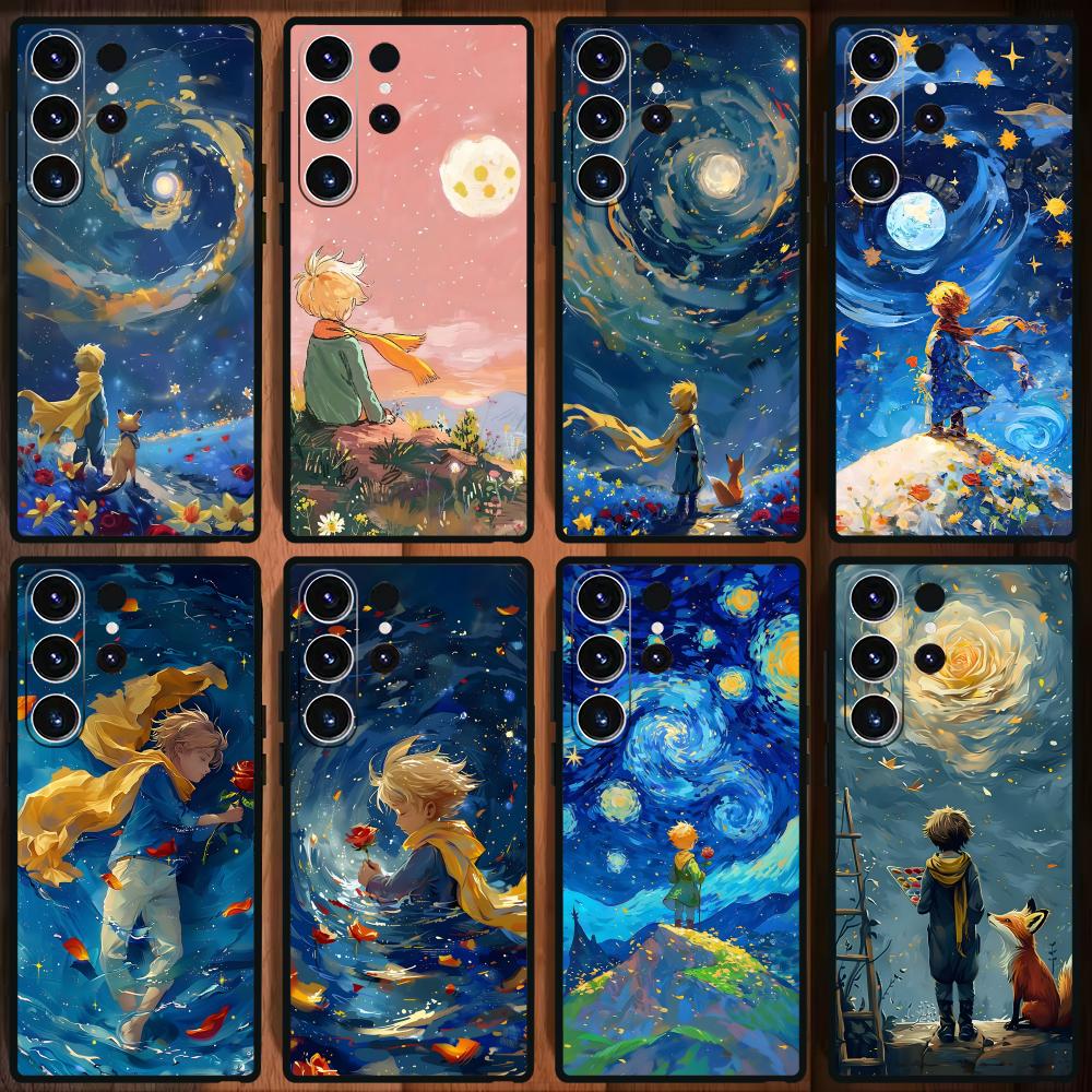 Samsung Galaxy S25 - アニメ「星の王子さま」スマホケース Samsung Galaxy S25 S24 S23