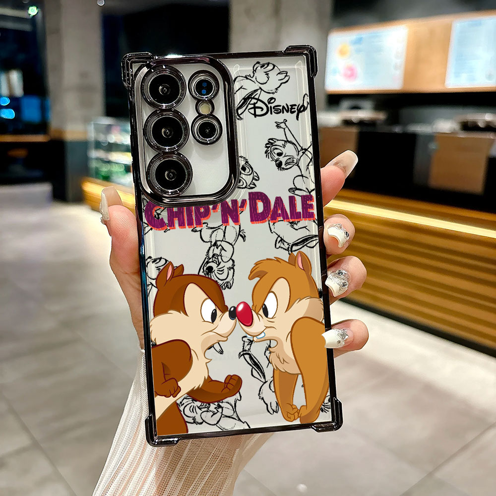カートゥーン チップ＆デール ケース Samsung Gal - Samsung Galaxy S25 のレビューと価格