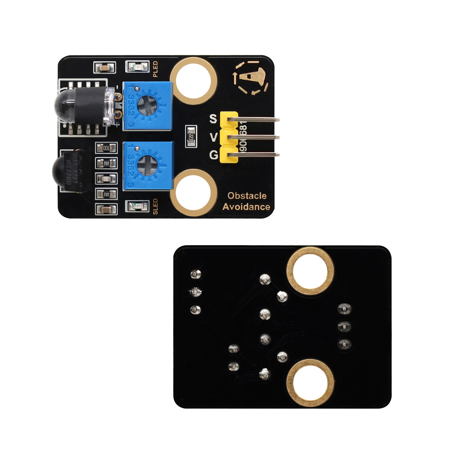 赤外線障害物回避センサー & シングルライントレースセンサー - Muscle Sensor Emg のレビューと価格