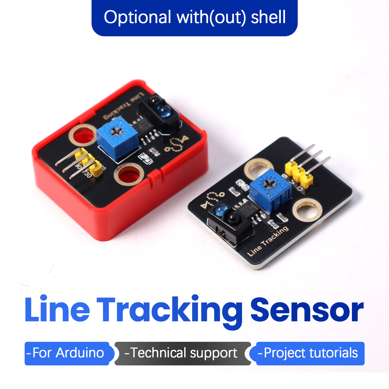 赤外線障害物回避センサー & シングルライントレースセンサー - Muscle Sensor Emg のレビューと価格
