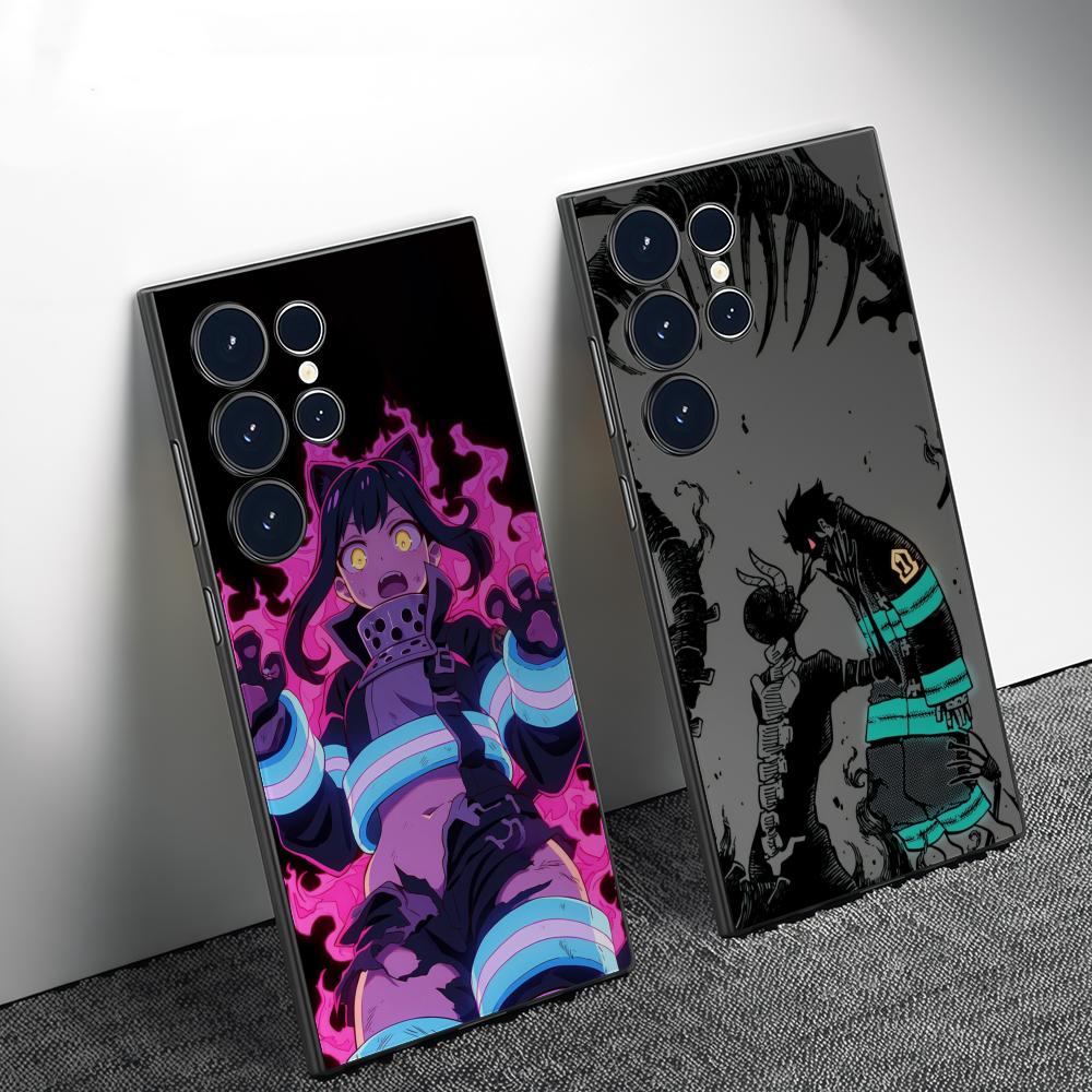 アニメ F-ファイアーフォース電話ケースサムスンギャラクシー - Samsung Galaxy S25 のレビューと価格