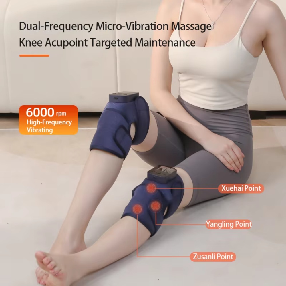 ワイヤレス加熱式膝ラップ、関節部の快適さと筋肉のリラックスの - Smart Knee Wrap のレビューと価格