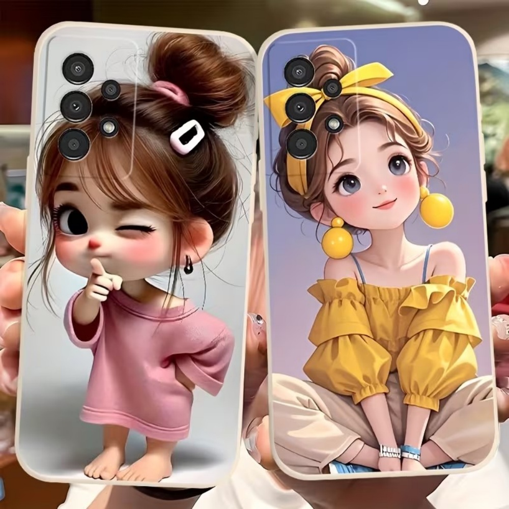 かわいい漫画の女の子柄デザインのスマホケース、Samsung - Samsung Galaxy S25 のレビューと価格