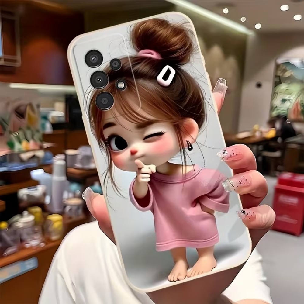 かわいい漫画の女の子柄デザインのスマホケース、Samsung - Samsung Galaxy S25 のレビューと価格