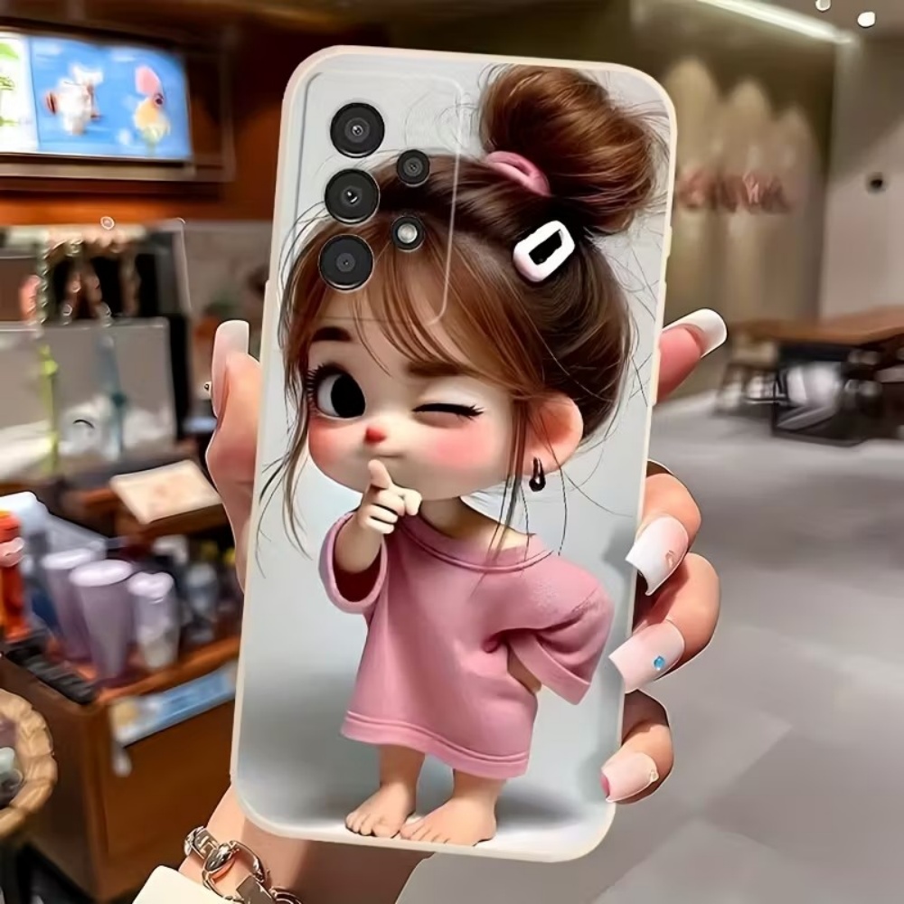 かわいい漫画の女の子柄デザインのスマホケース、Samsung - Samsung Galaxy S25 のレビューと価格