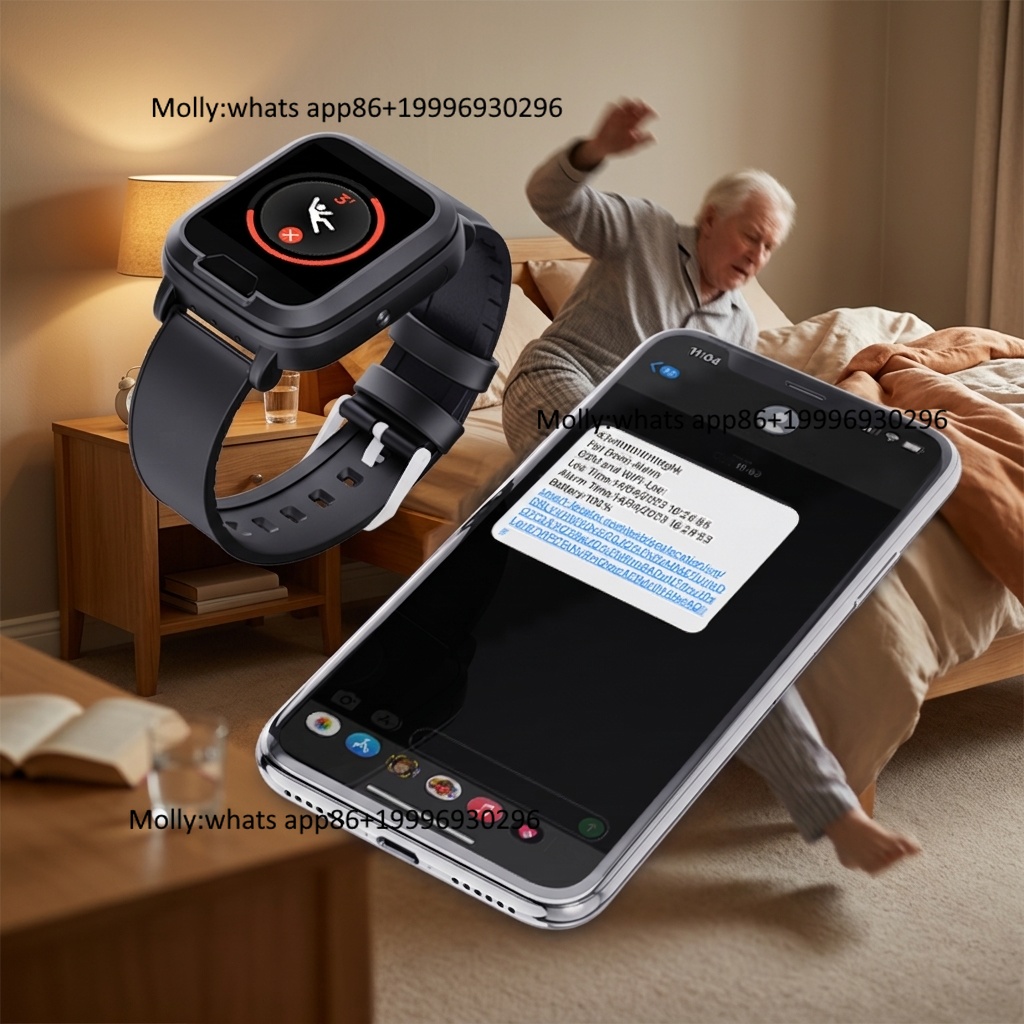 転倒検知機能付き4G高齢者向けスマートウォッチ、GPS追跡、 - Fall Detection Watch のレビューと価格
